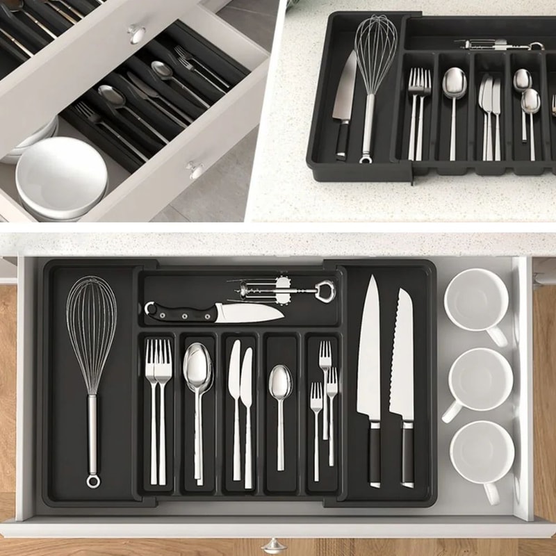Expandable Kitchen Drawer Organizer 1