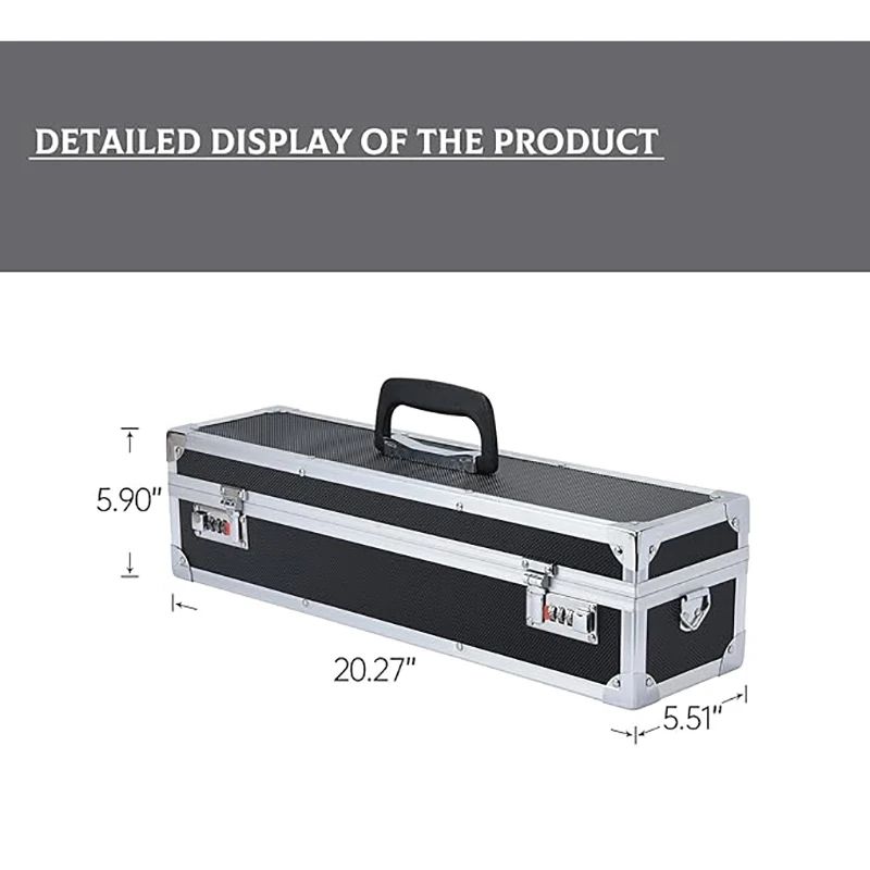 Multifunctional Knife Storage Case With Lock 6