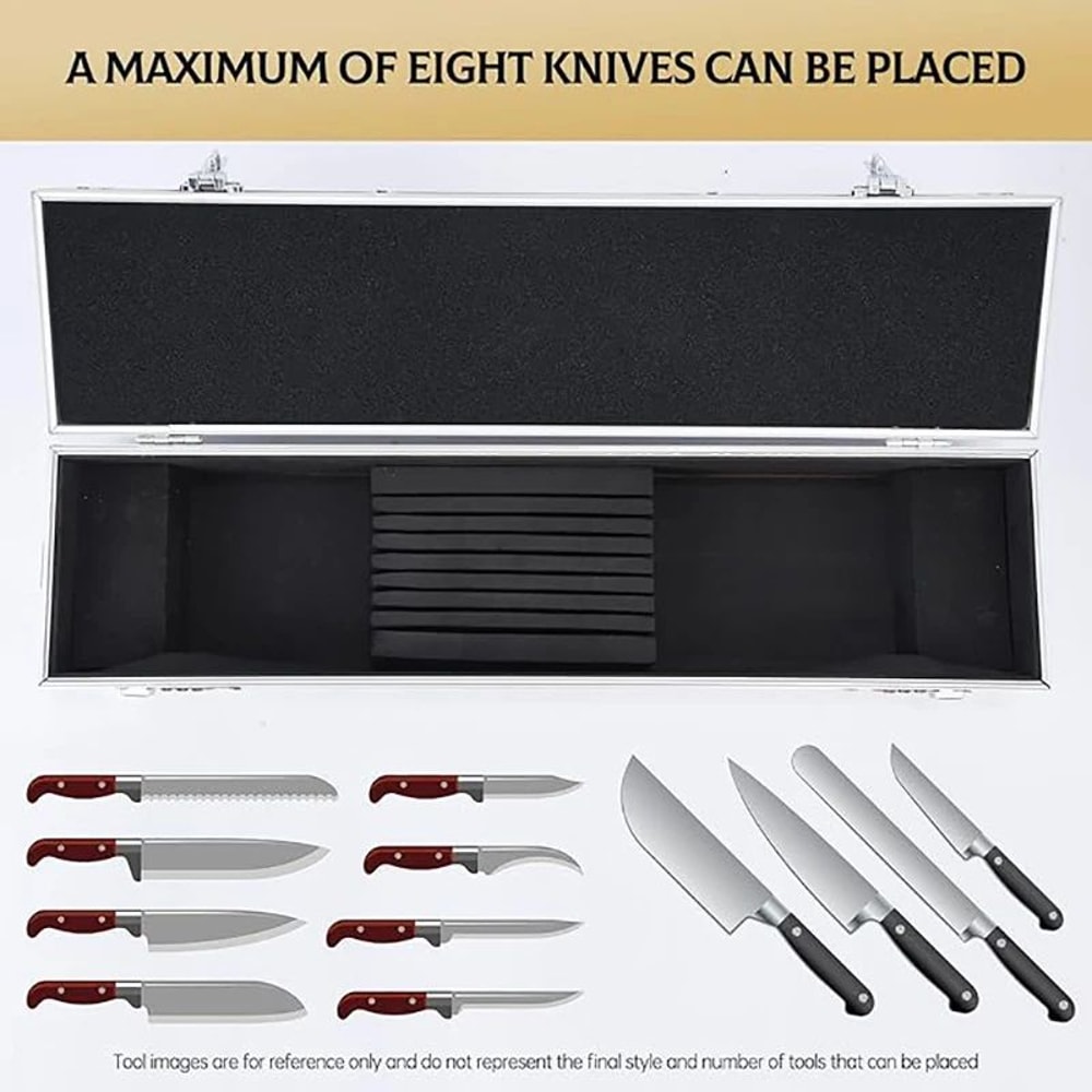 Multifunctional Knife Storage Case With Lock 7