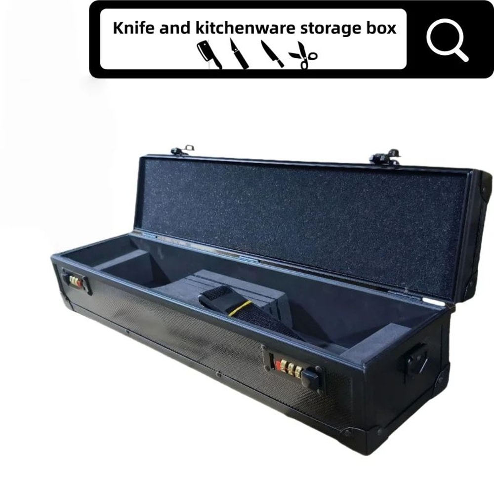 Multifunctional Knife Storage Case With Lock 14