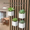Square Acoustic Panel Plant Rack 0