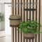 No Drill Acoustic Panel Plant Ring Set 0