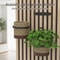 No Drill Acoustic Panel Plant Ring Set 0