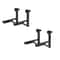 Heavy Duty No Drill Acoustic Panel Bracket Set 4pcs 8