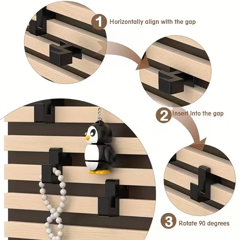 No Drill Soundproof Panel Hook 1