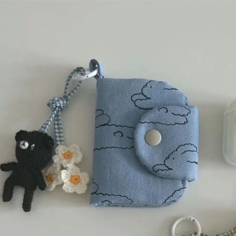 Cute Floral Coin Purse Wallet 15