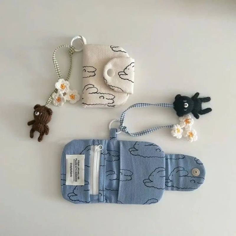 Cute Floral Coin Purse Wallet 11