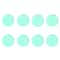 Silicone Luggage Wheel Protector Rings Set 17