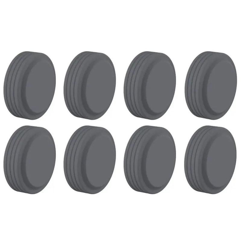 Silicone Luggage Wheel Protector Rings Set 18