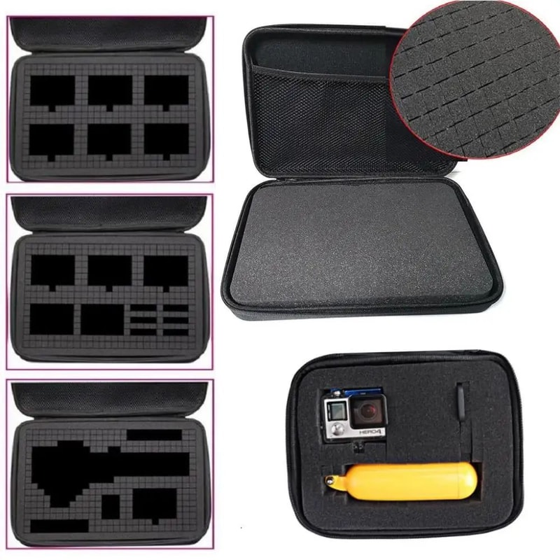 Portable Shockproof Action Camera Storage Case 2