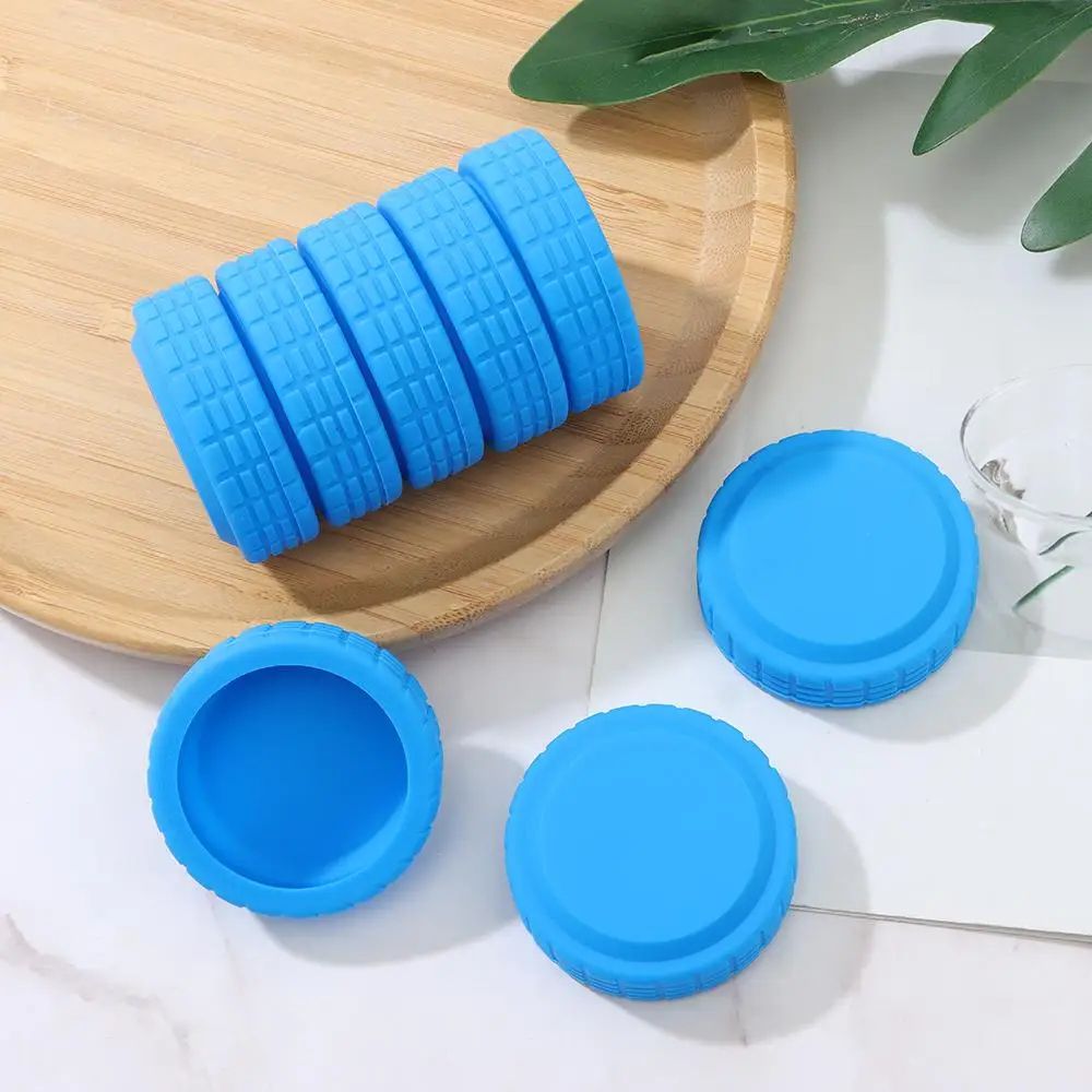 Silent Silicone Luggage Wheel Protector Set 6