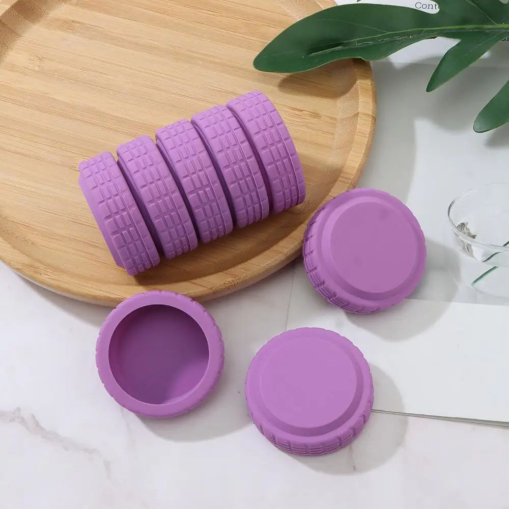 Silent Silicone Luggage Wheel Protector Set 8