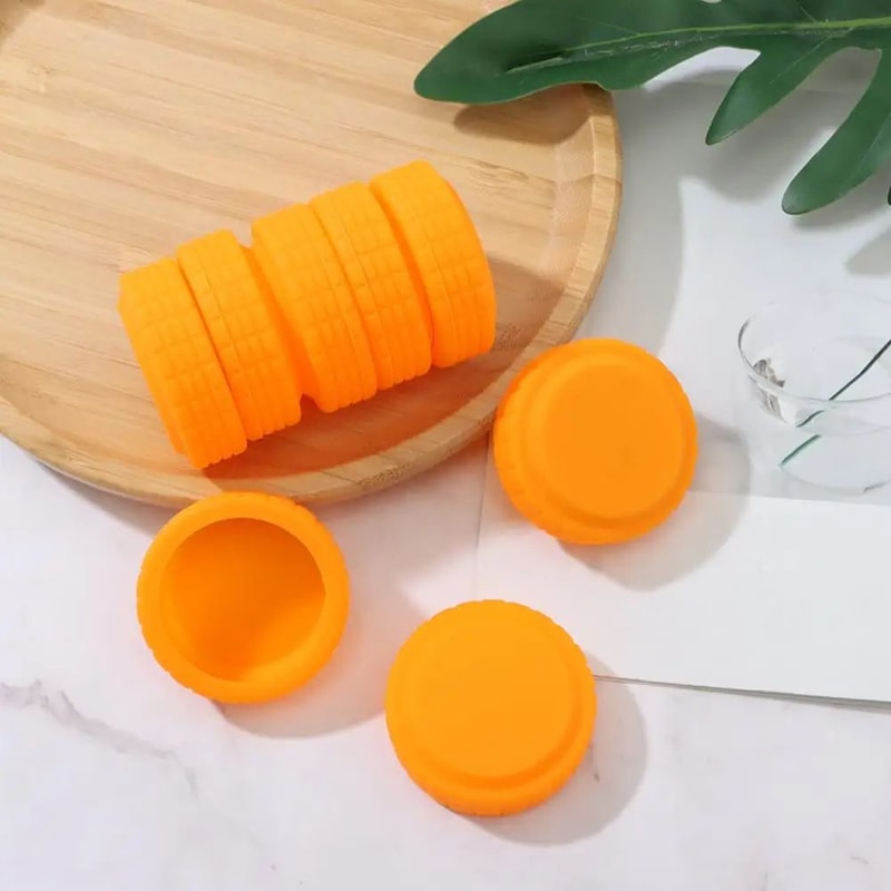 Silent Silicone Luggage Wheel Protector Set 11