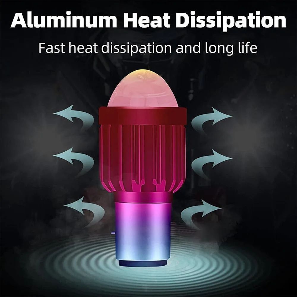 LED Motorcycle Headlight Bulb Hi Lo Beam 7