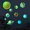 Glow In The Dark Star Wall Stickers Set 3
