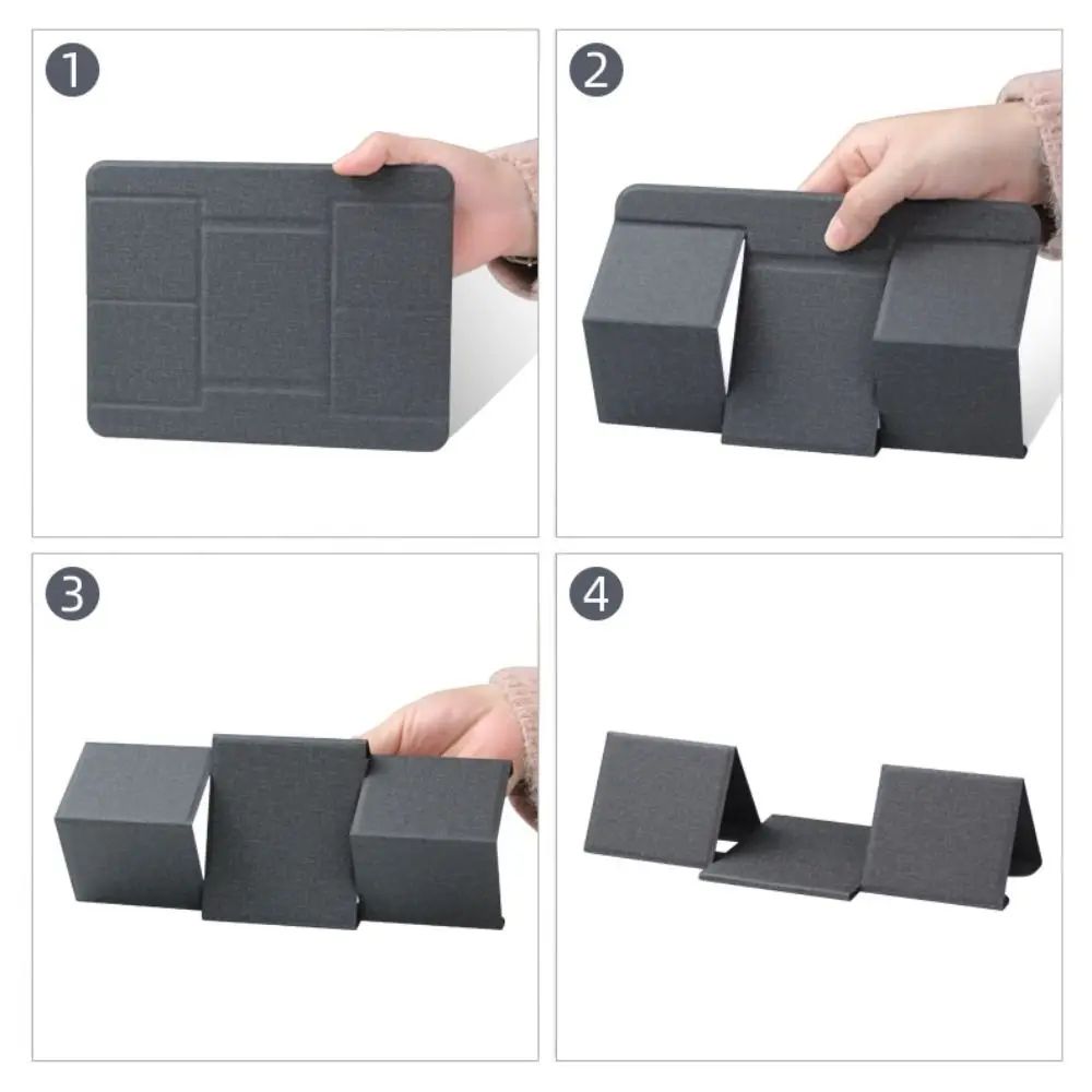 Foldable Adjustable Laptop And Tablet Stand 8