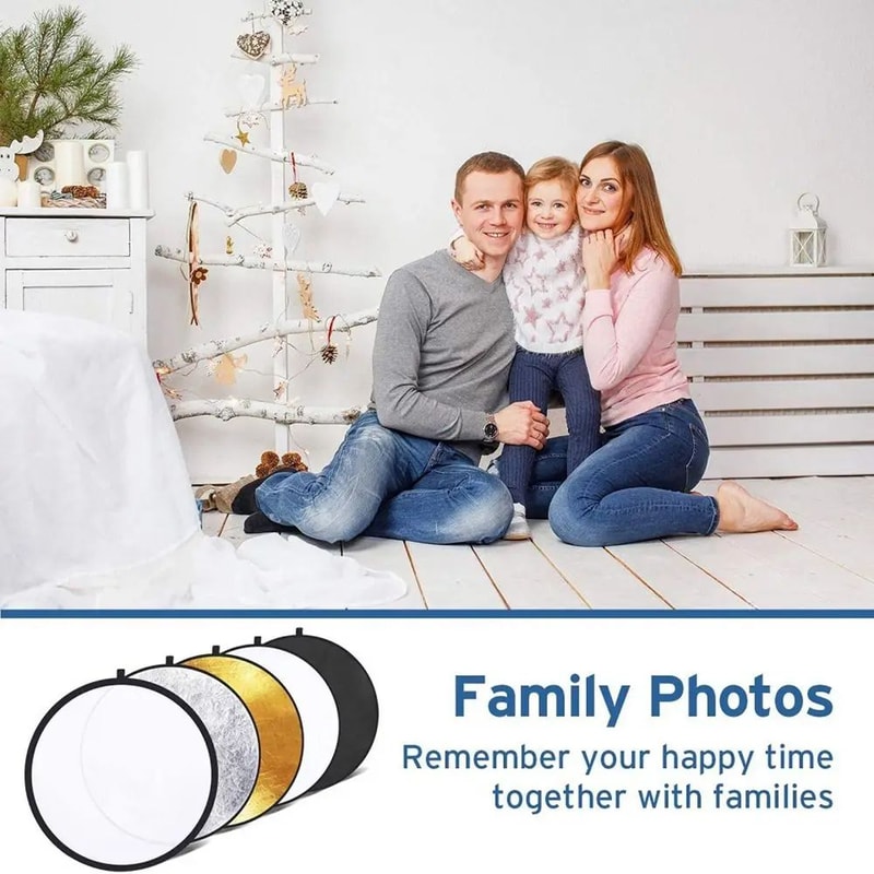 Portable 5 In 1 Photography Reflector Kit 9