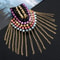 Punk Chain Tassel Shoulder Brooch Epaulet 15