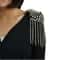 Punk Chain Tassel Shoulder Brooch Epaulet 12