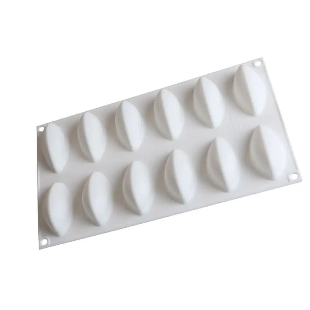 12 Cavity Silicone Quenelle Cake Mold 4