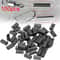 100PCS Fishing Double Barrel Crimp Sleeves Kit 6