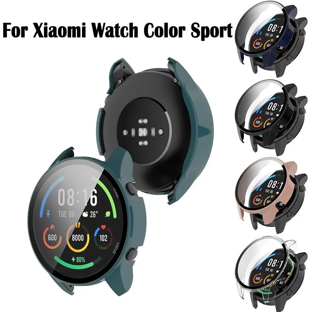 Full Protective Case With Tempered Glass For Xiaomi Mi Watch 8