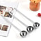 Stainless Steel Long Handle Measuring Spoon Set 8