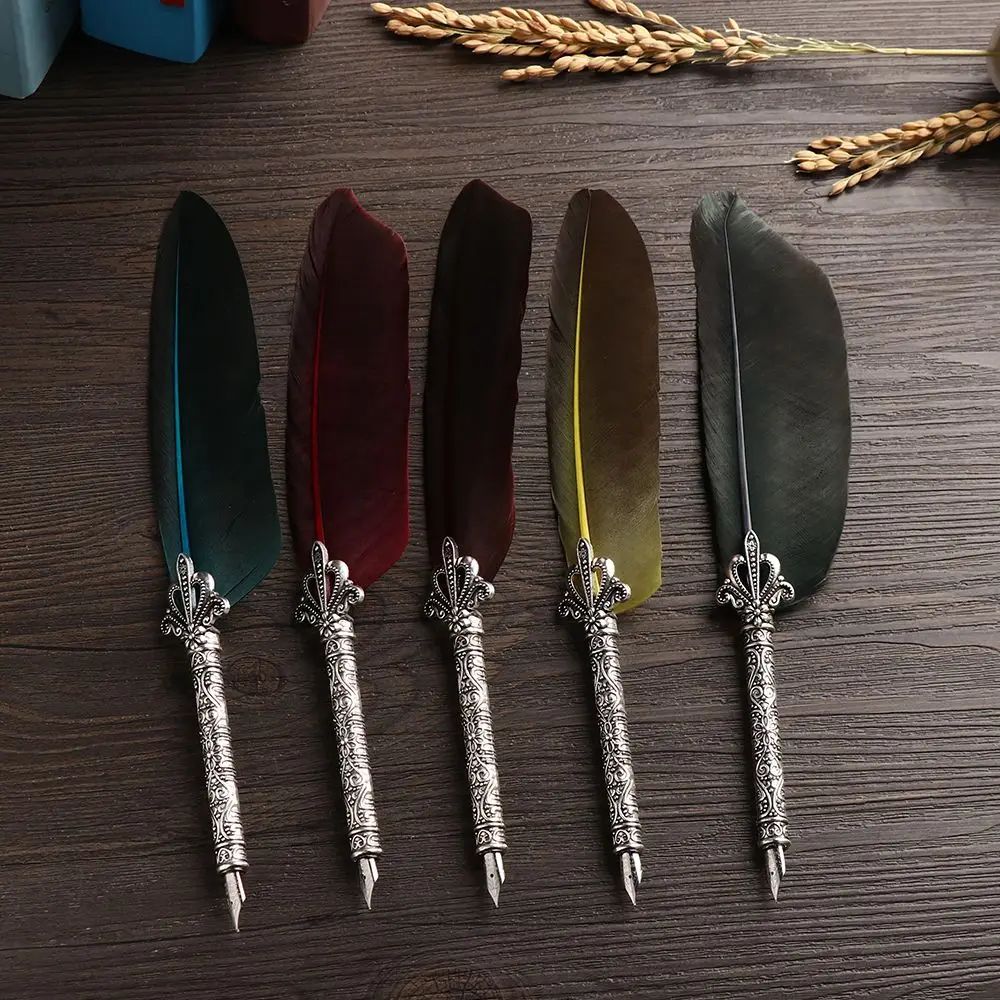 Luxury Feather Quill Calligraphy Pen Gift Set 3