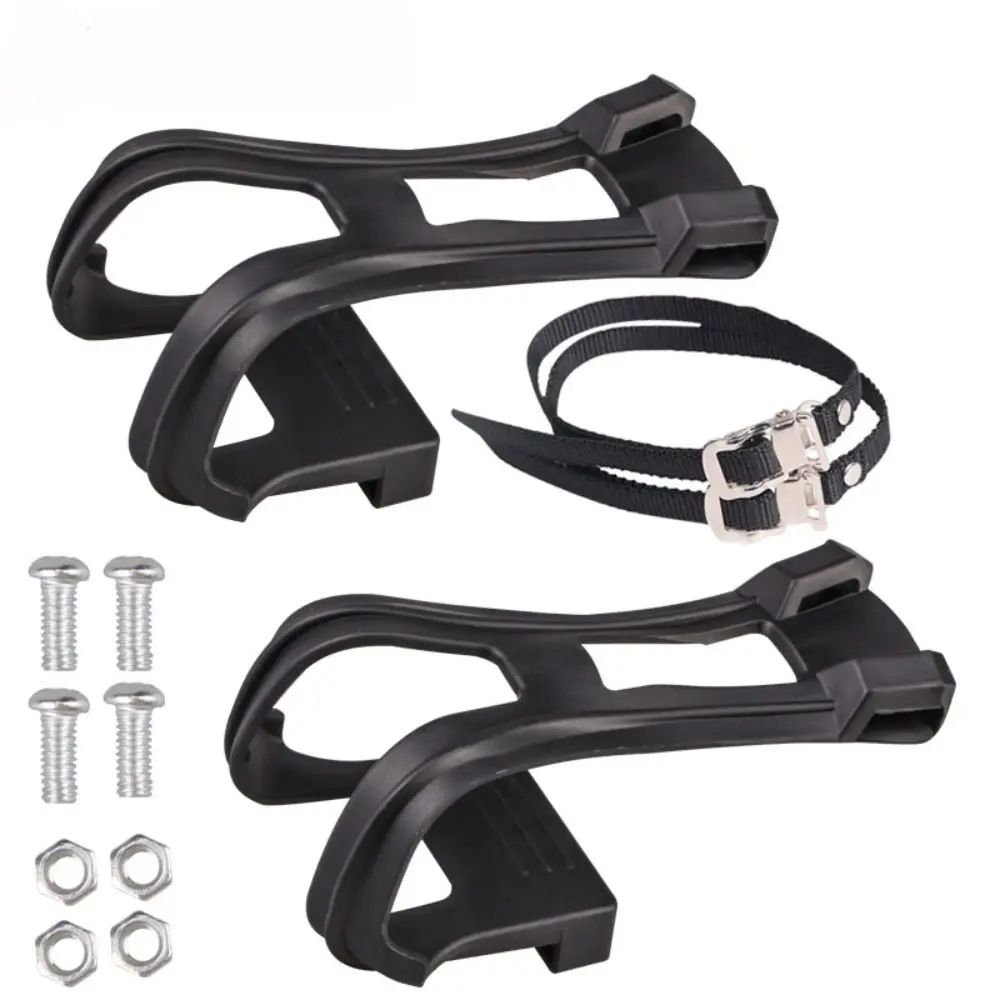 Adjustable Bicycle Pedal Toe Clip Strap Set 3