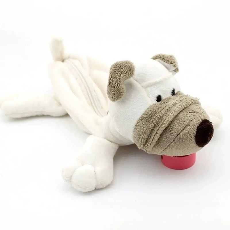 Cute Plush Animal Pencil Case Large Capacity 15