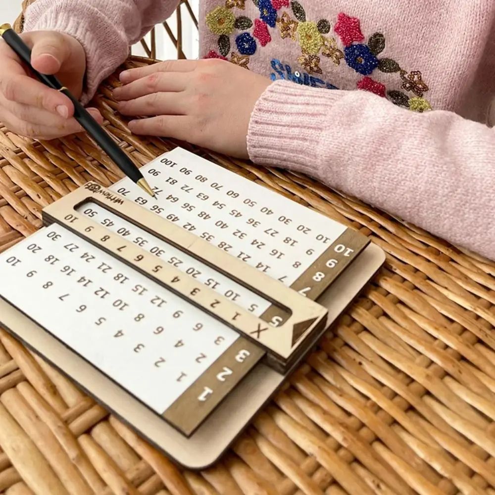 Wooden Montessori Multiplication Board Learning Toy 1