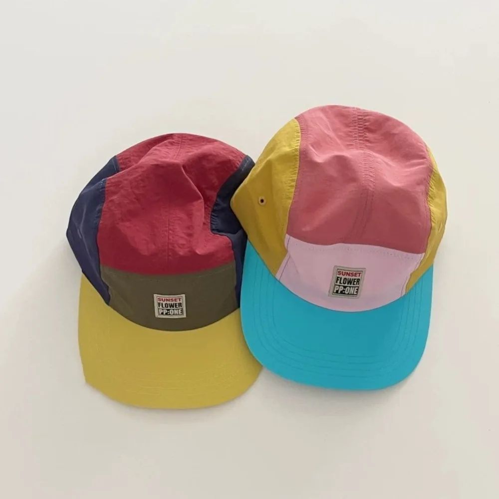 Retro 5 Panel Flat Brim Quick Dry Cap 6
