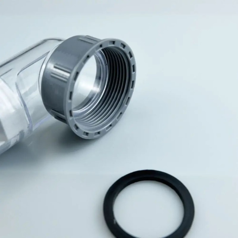 Odor Proof Curved Sink Drain Pipe Kit 5