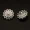 Retro Pearl Diamond Metal Sewing Buttons Set 1