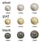 Retro Pearl Diamond Metal Sewing Buttons Set 4