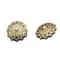 Retro Pearl Diamond Metal Sewing Buttons Set 5