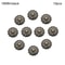 Retro Pearl Diamond Metal Sewing Buttons Set 16