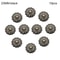 Retro Pearl Diamond Metal Sewing Buttons Set 18