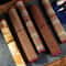 Bamboo Roll Up Calligraphy Brush Holder Case 0