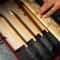 Bamboo Roll Up Calligraphy Brush Holder Case 6