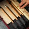 Bamboo Roll Up Calligraphy Brush Holder Case 6