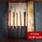Bamboo Roll Up Calligraphy Brush Holder Case 17