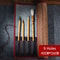 Bamboo Roll Up Calligraphy Brush Holder Case 19