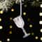 Clear Acrylic Angel Christmas Hanging Ornament 8