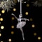 Clear Acrylic Angel Christmas Hanging Ornament 14