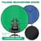 Double Sided Green Blue Screen Chair Backdrop 0