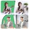 Double Sided Green Blue Screen Chair Backdrop 8