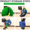 Double Sided Green Blue Screen Chair Backdrop 9