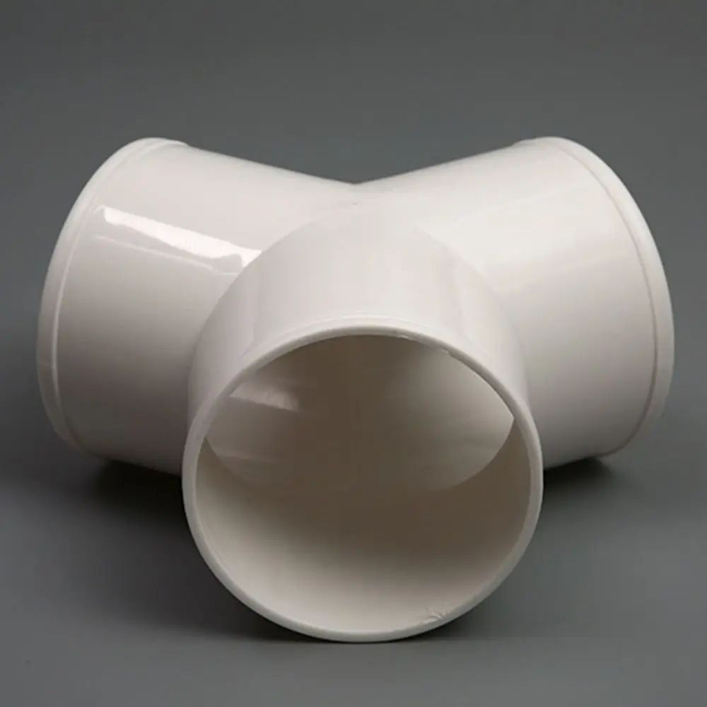 PVC 3 Way Duct Connector Ventilation Splitter 3