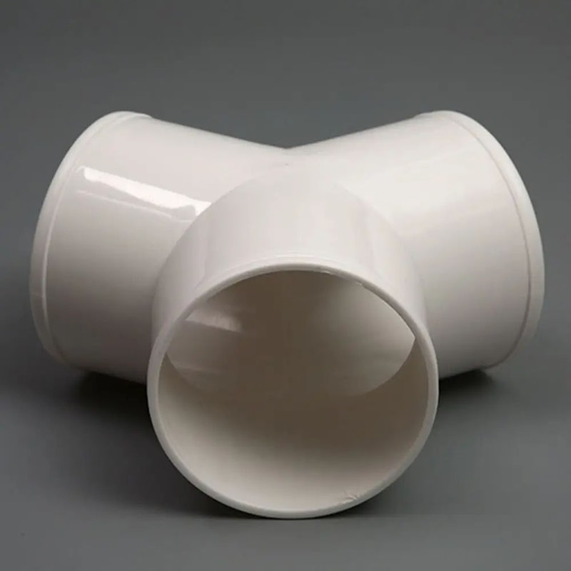 PVC 3 Way Duct Connector Ventilation Splitter 3